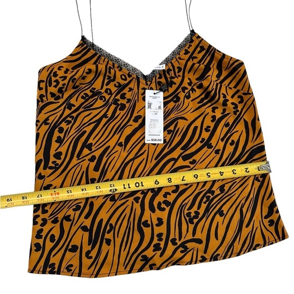 NWT BCBGeneration Tiger Stripe Camisole Animal Tank Top Size XS - Picture 14 of 17